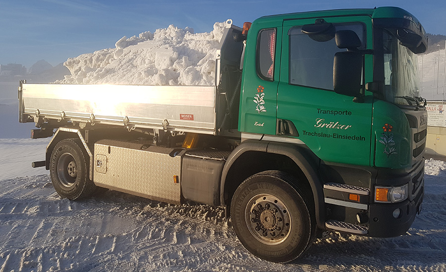 Schneeabtransport Grätzer